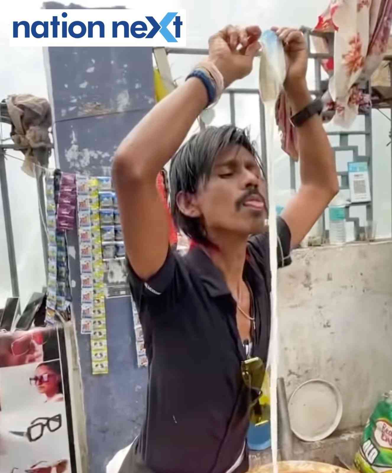 Popular chaiwala Dolly at his tapri at VCA in Nagpur